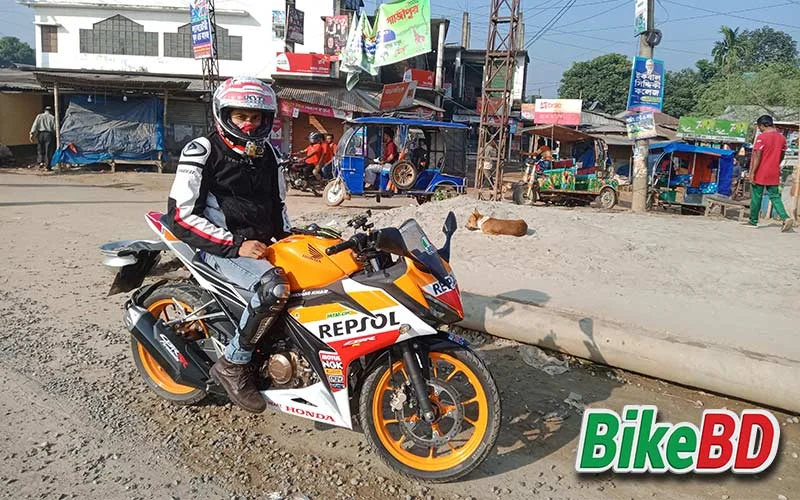 honda cbr repsol bike at gazipur district